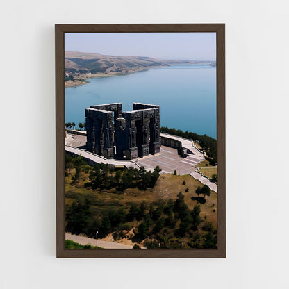 ap-narikala fortress-4 cadre Bois foncé