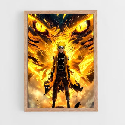 ap-naruto-7 cadre Bois clair