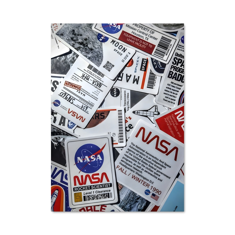 Poster Stickers Cosmiques