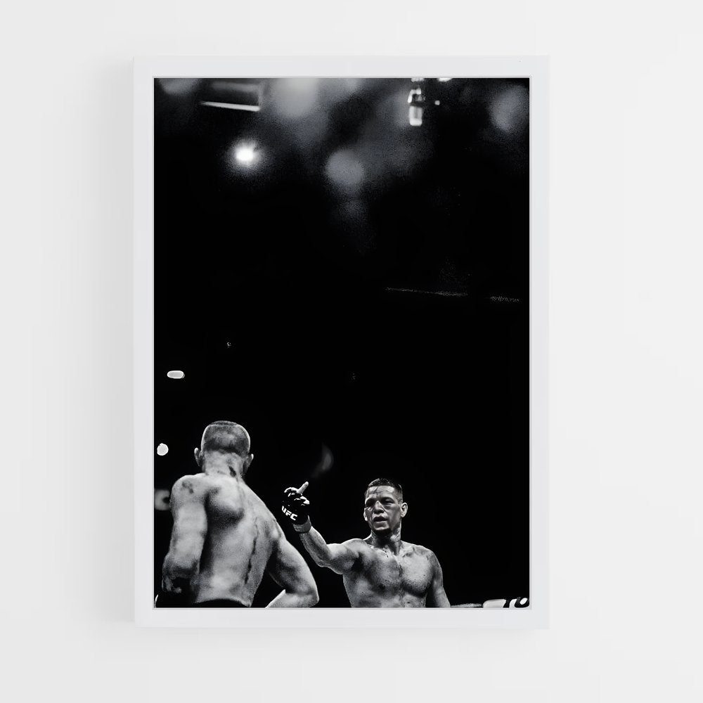 ap-nate diaz-6 cadre Blanc