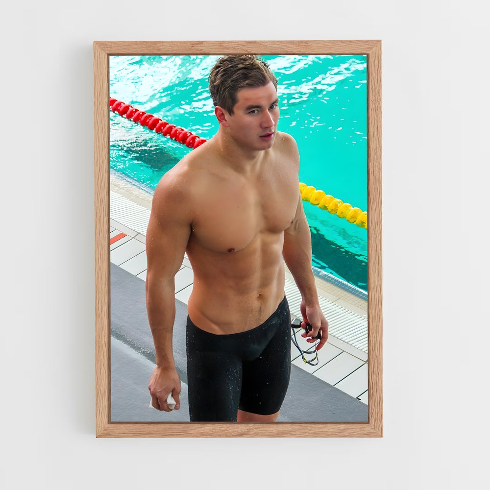 ap-nathan adrian-1 cadre Bois clair