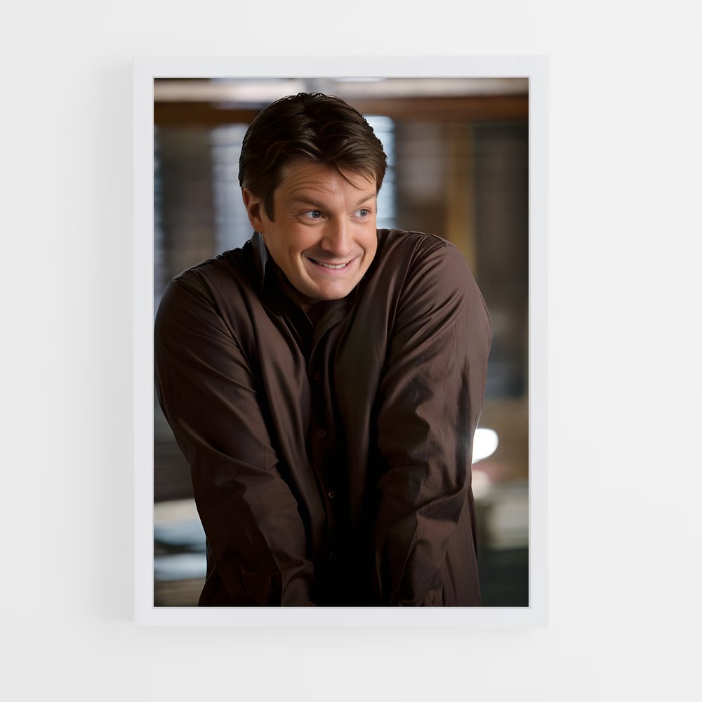 ap-nathan fillion-4 cadre Blanc