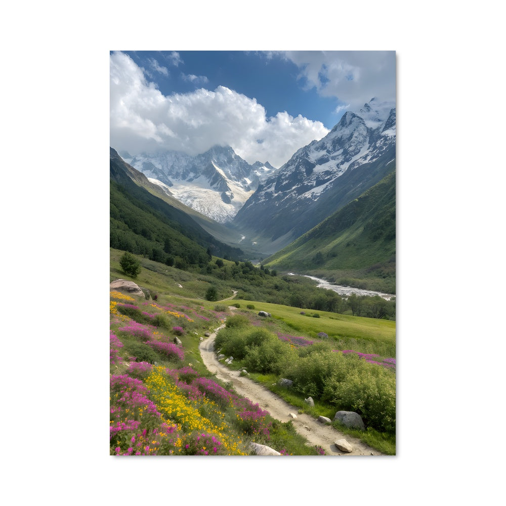 Poster Vallée Fleurie