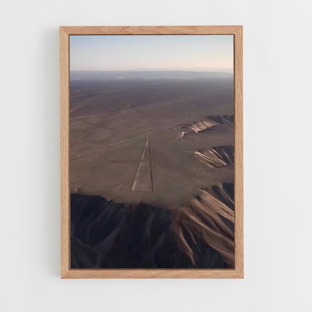 ap-nazca lines-7 cadre Bois clair