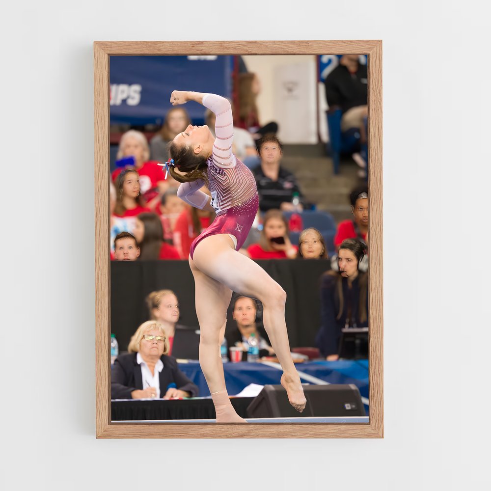 ap-ncaa championships gymnastics-2 cadre Bois clair