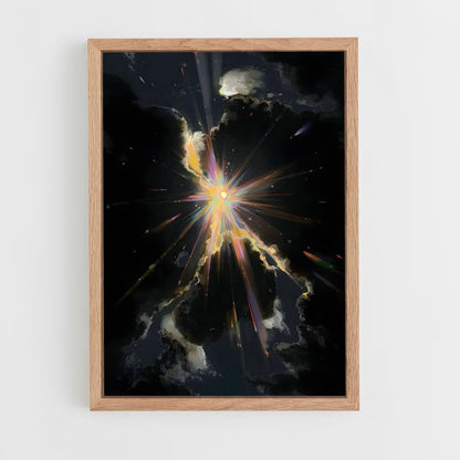 ap-nebula art-1 cadre Bois clair