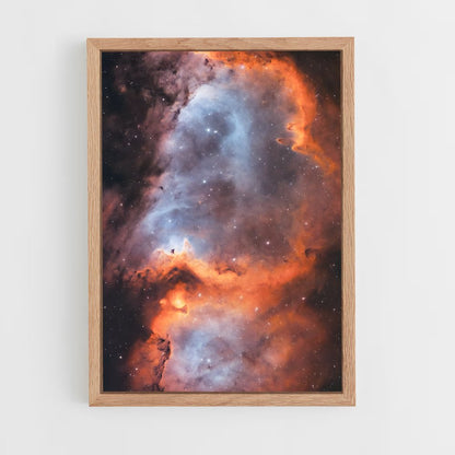 ap-nebulae-11 cadre Bois clair
