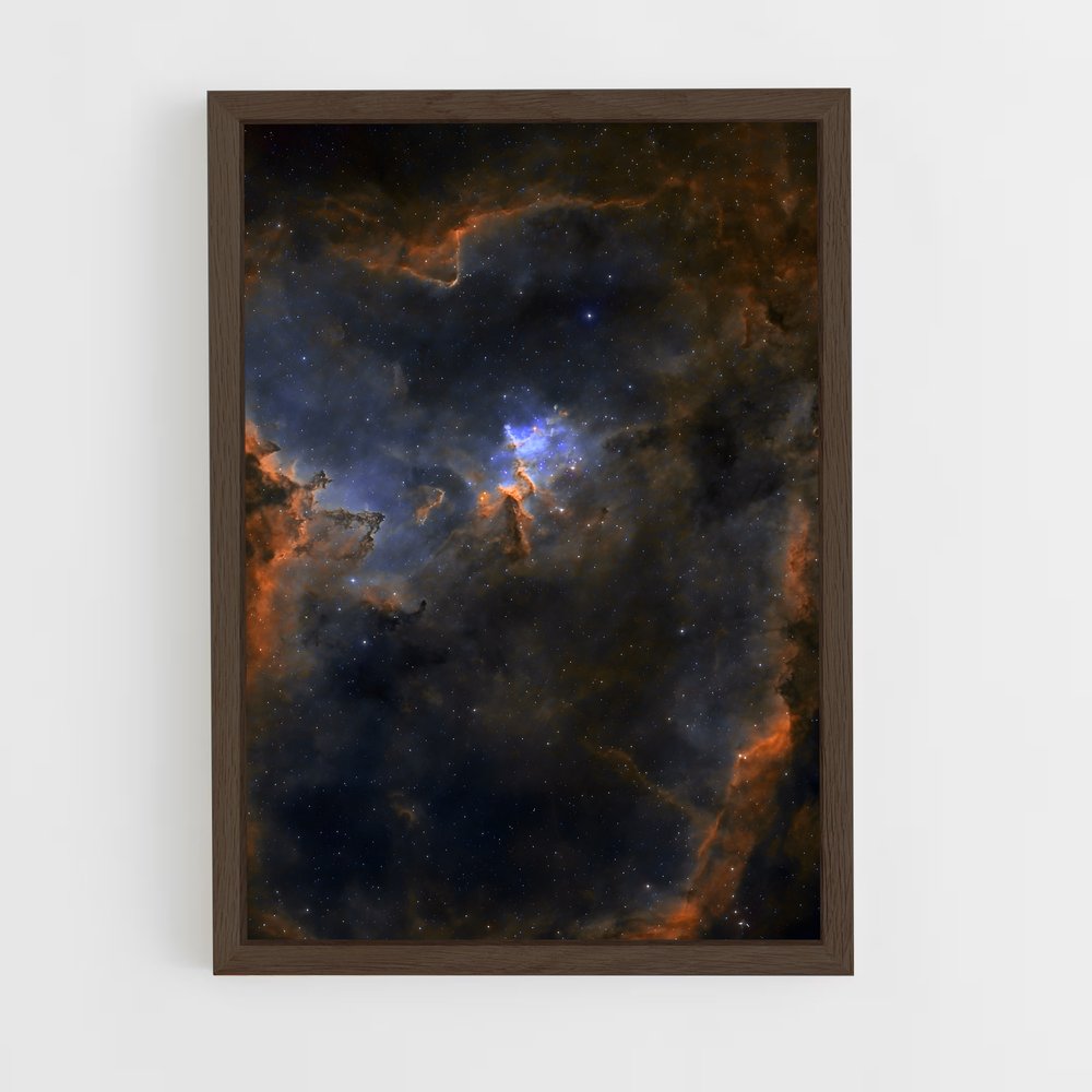 ap-nebulae-8 cadre Bois foncé