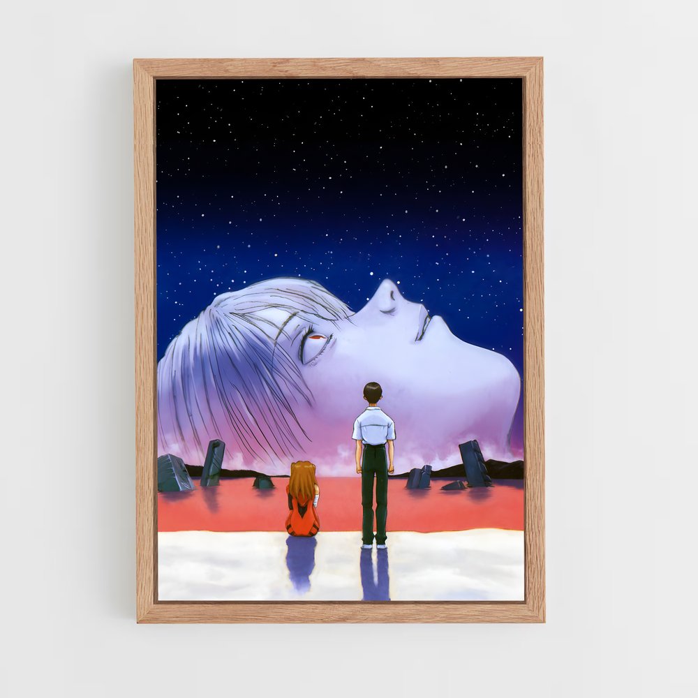 ap-neon genesis evangelion-1 cadre Bois clair