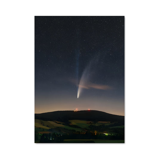 Poster Comète des Collines