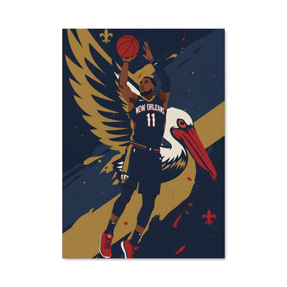 Poster Winged Hoops