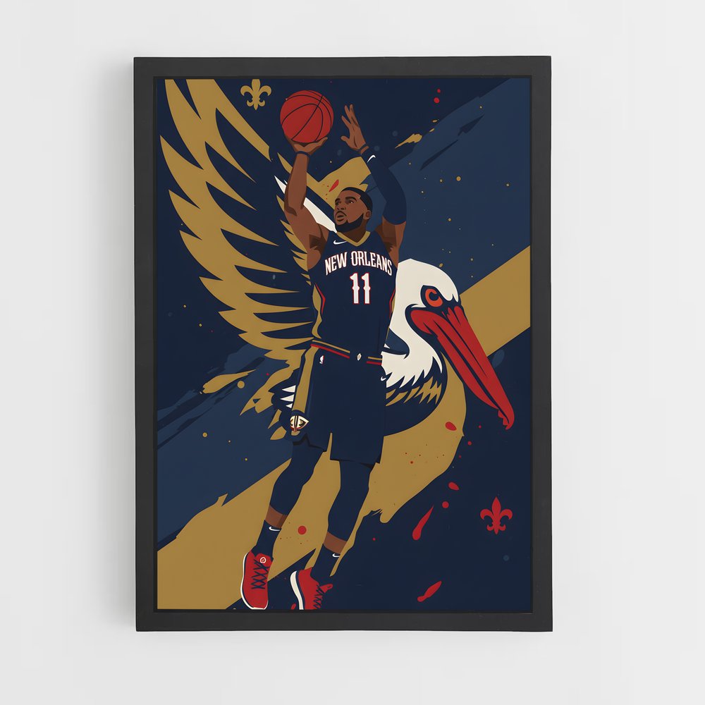 ap-new orleans pelicans-5 cadre Noir