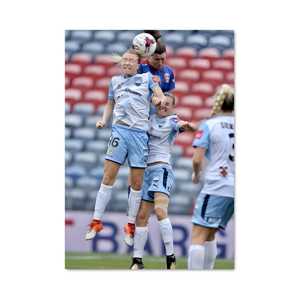 Poster Soccer Queens
