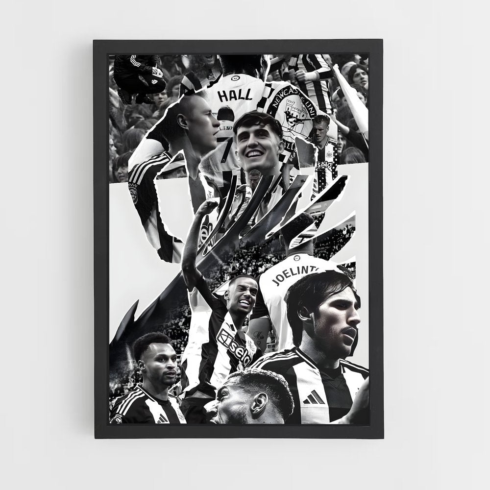 ap-newcastle united fc-3 cadre Noir