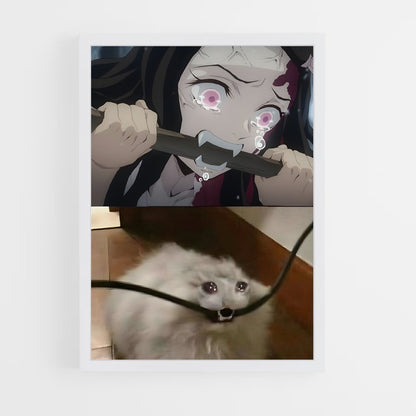 ap-nezuko kamado-3 cadre Blanc
