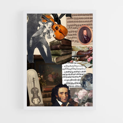 ap-niccolo paganini-2 cadre Blanc