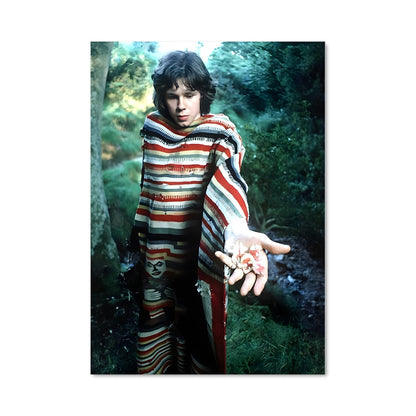 Poster Enfant en Rayures
