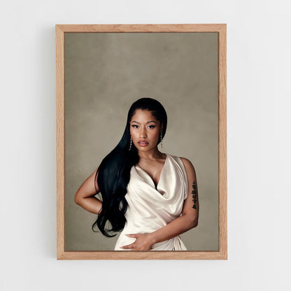 ap-nicki minaj-8 cadre Bois clair