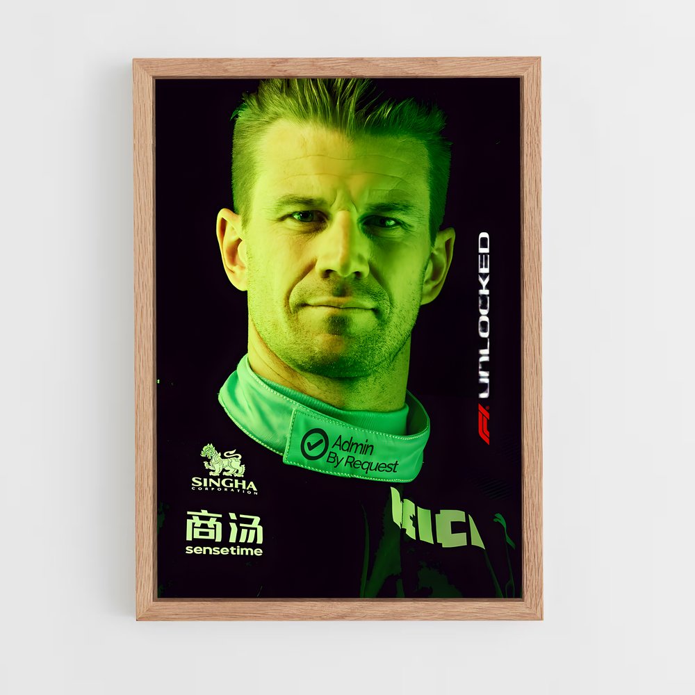 ap-nico hulkenberg-2 cadre Bois clair