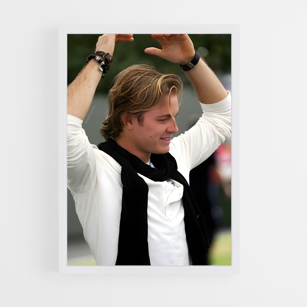 ap-nico rosberg-4 cadre Blanc