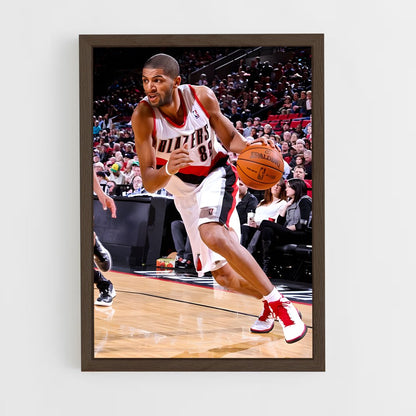 ap-nicolas batum-1 cadre Bois foncé