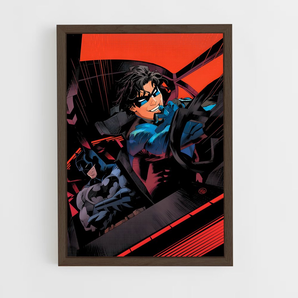 ap-nightwing-11 cadre Bois foncé