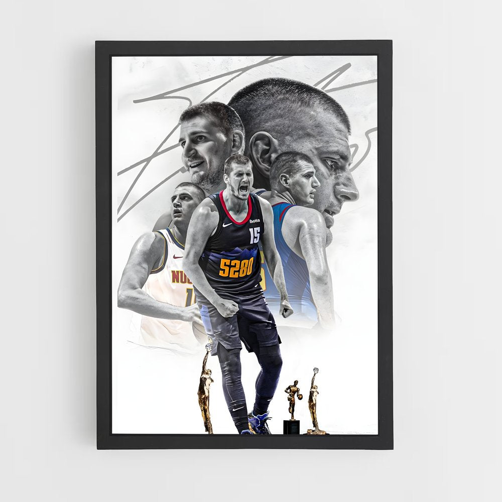 ap-nikola jokic-4 cadre Noir