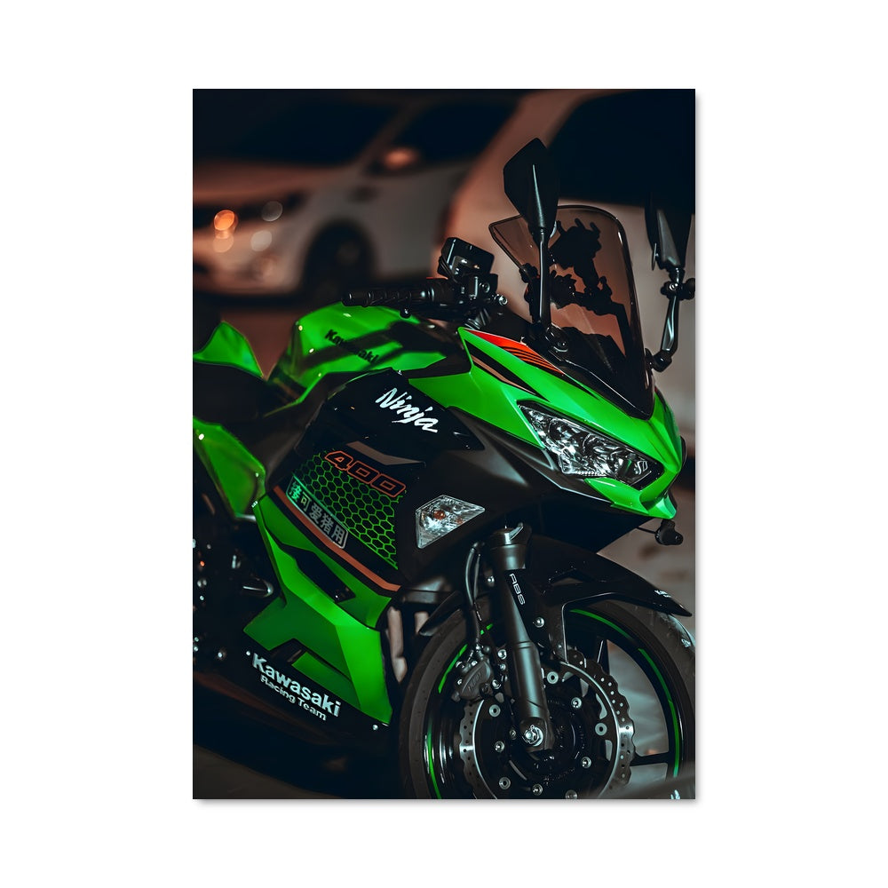 Poster Roadster Émeraude