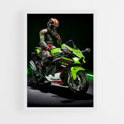 ap-ninja zx-10rr-2 cadre Blanc