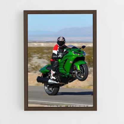 ap-ninja zx-14r-1 cadre Bois foncé