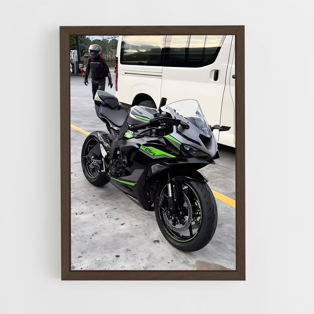ap-ninja zx-6r-2 cadre Bois foncé