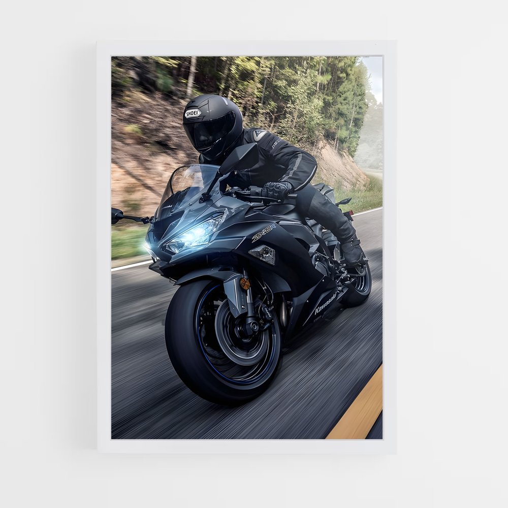 ap-ninja zx-6r-5 cadre Blanc