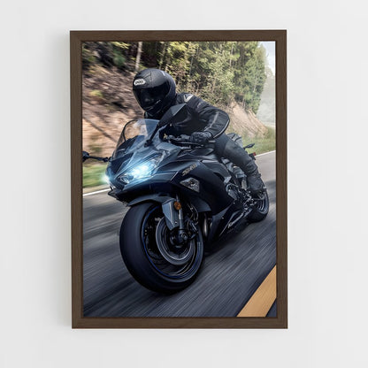 ap-ninja zx-6r-5 cadre Bois foncé
