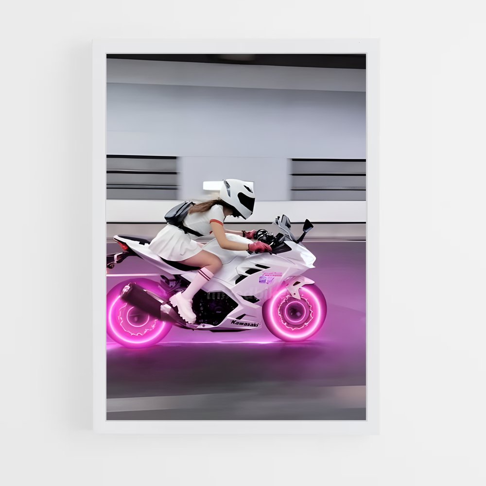 ap-ninja zx-6r-7 cadre Blanc