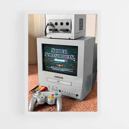 ap-nintendo gamecube-3 cadre Blanc