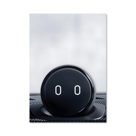 Poster AirPod Noir