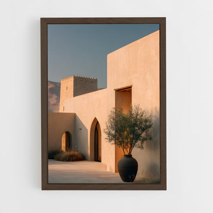 ap-nizwa-4 cadre Bois foncé