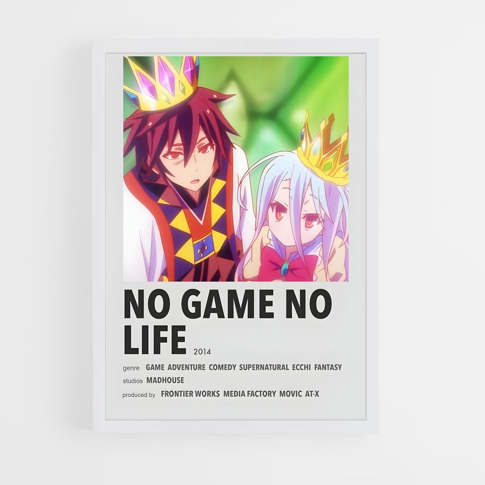 ap-no game no life-2 cadre Blanc