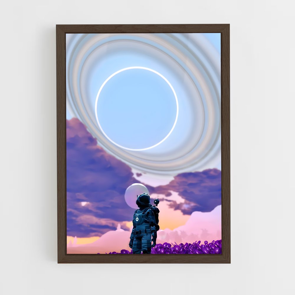 ap-no man sky-7 cadre Bois foncé