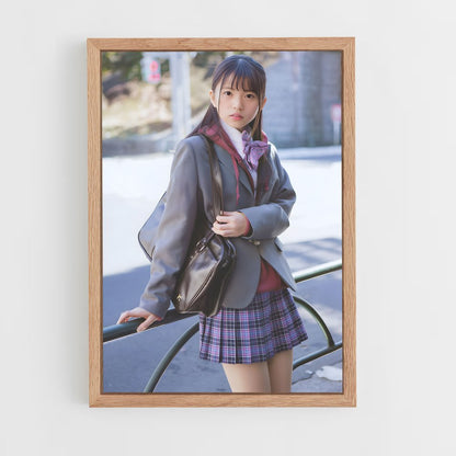 ap-nogizaka46-2 cadre Bois clair