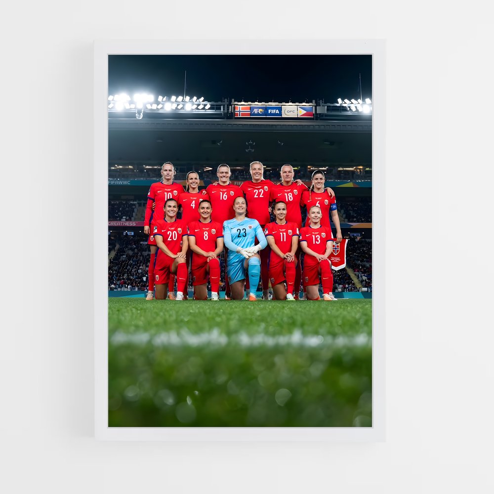 ap-norway national football team-2 cadre Blanc