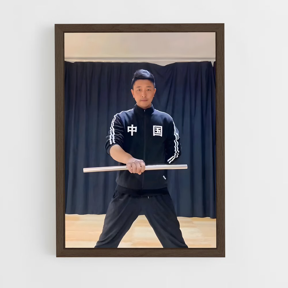 ap-nunchaku-1 cadre Bois foncé