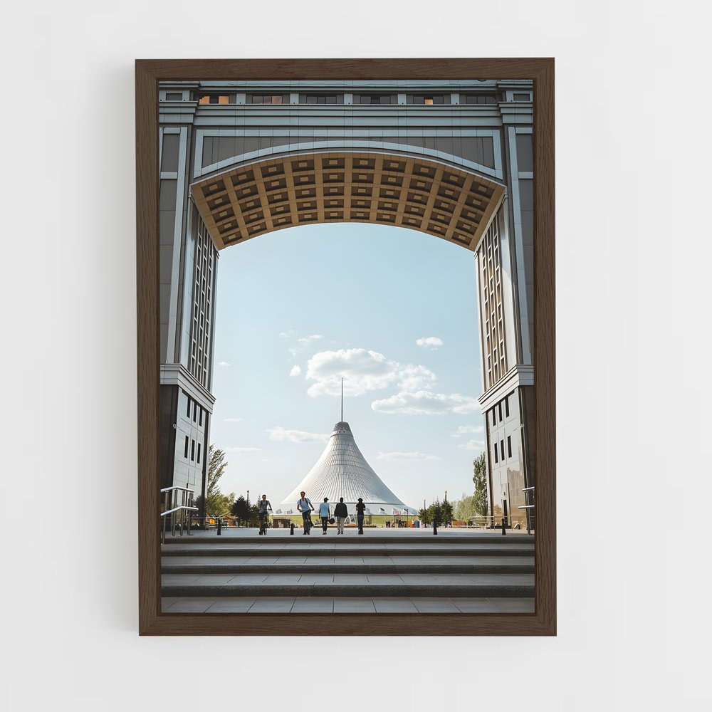 ap-nur sultan-1 cadre Bois foncé