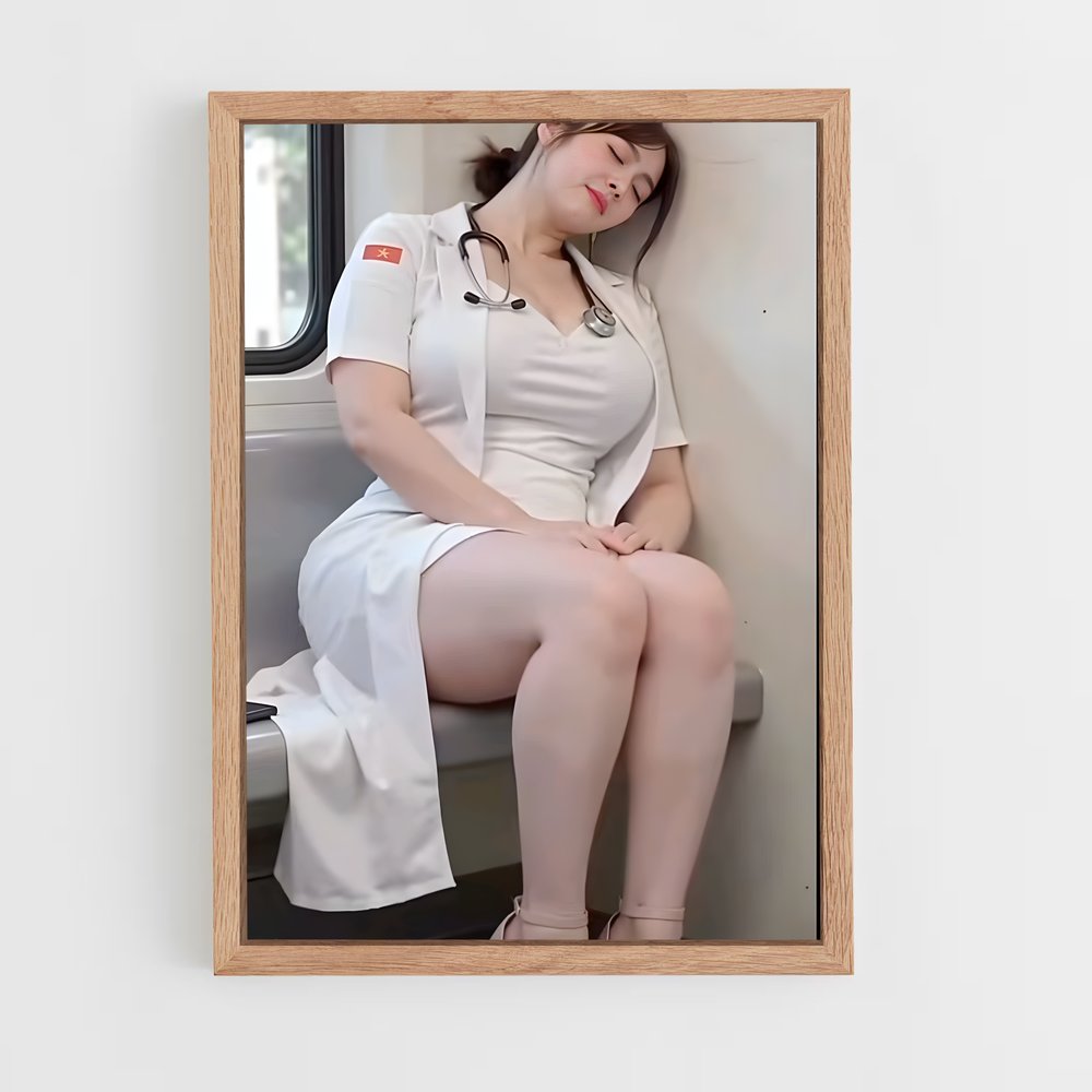 ap-nurse-4 cadre Bois clair