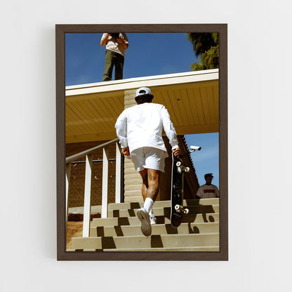 ap-nyjah huston-3 cadre Bois foncé