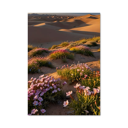 Poster Désert en Fleurs