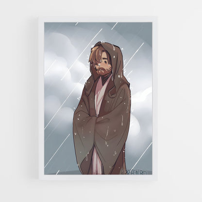 ap-obi-wan kenobi-1 cadre Blanc