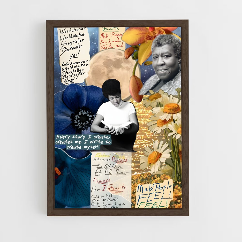 ap-octavia butler-5 cadre Bois foncé
