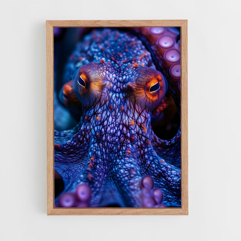 ap-octopus-12 cadre Bois clair