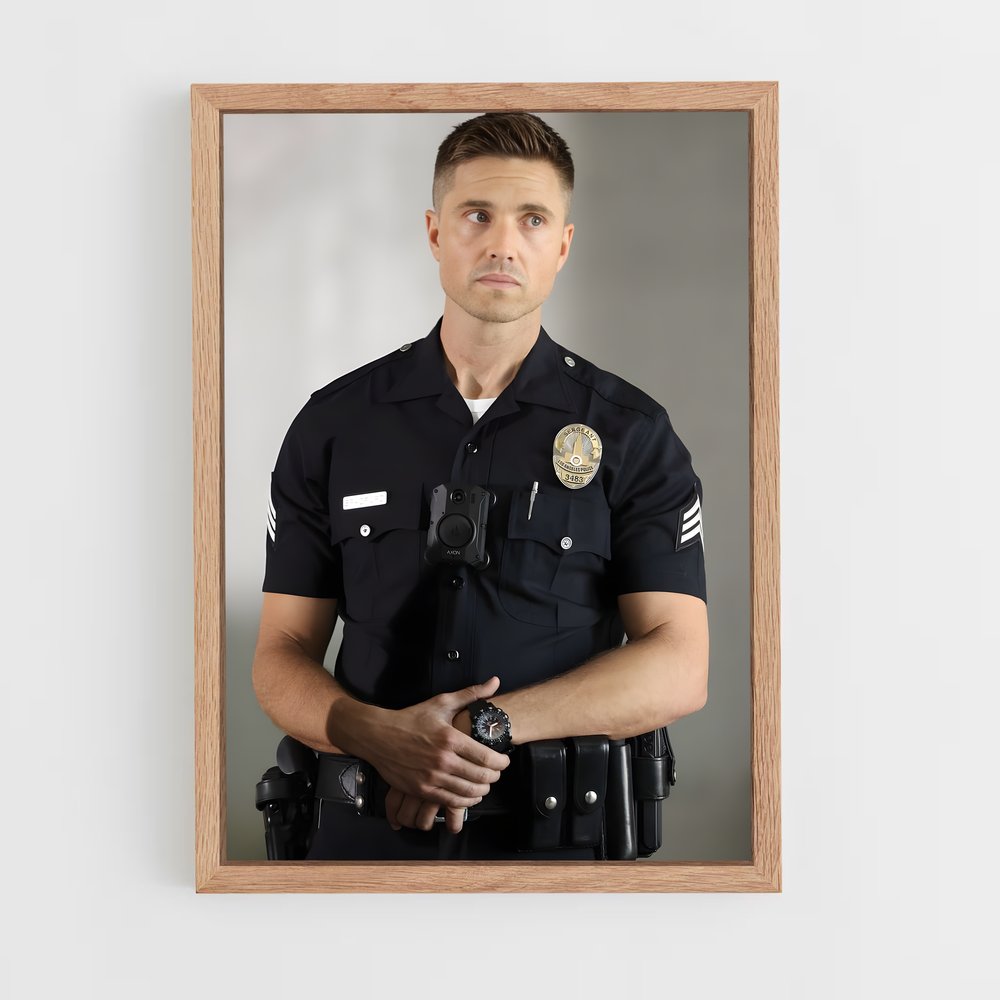 ap-officer finlay-6 cadre Bois clair